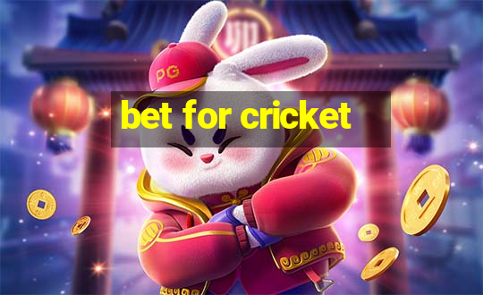 bet for cricket