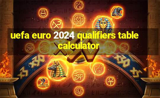 uefa euro 2024 qualifiers table calculator