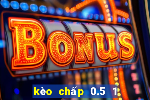 kèo chấp 0.5 1 là gì