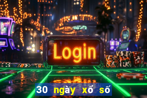 30 ngày xổ số an giang