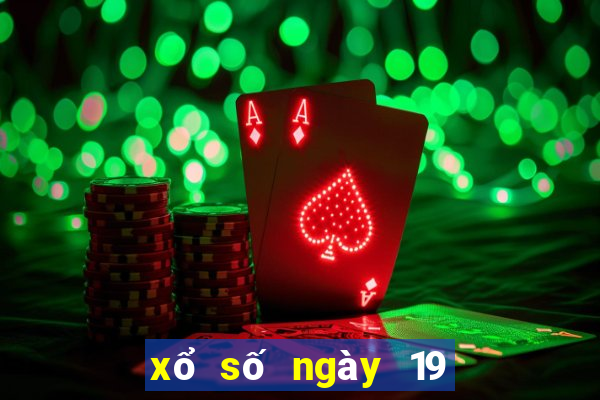 xổ số ngày 19 tháng 12