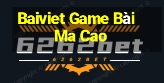 Baiviet Game Bài Ma Cao