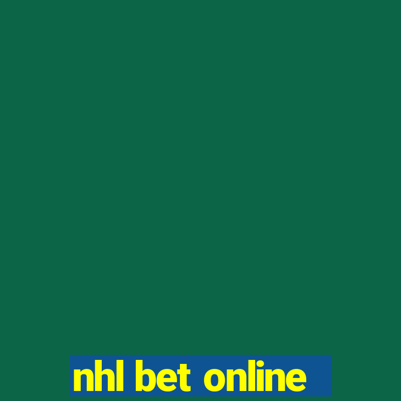 nhl bet online