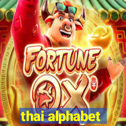 thai alphabet