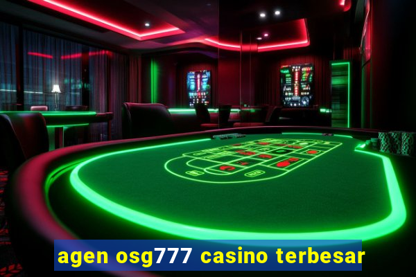 agen osg777 casino terbesar