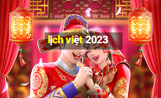 lịch việt 2023