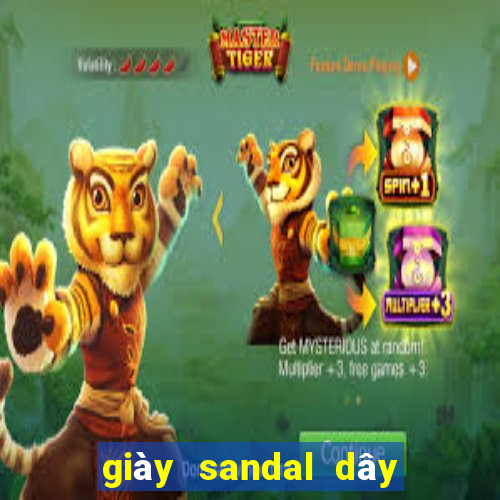 giày sandal dây nữ đế bệt