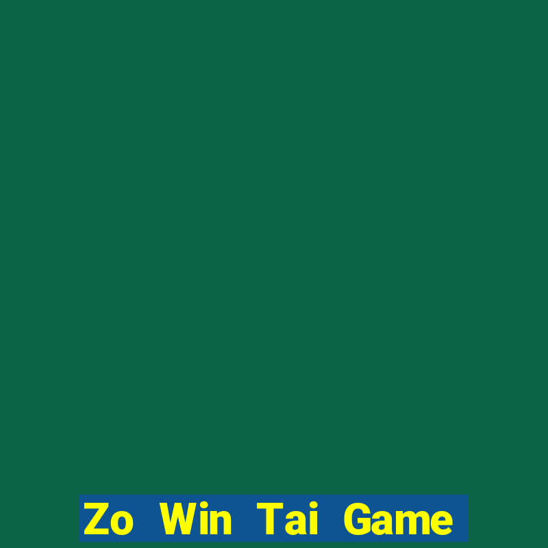 Zo Win Tai Game Bài Đổi Thưởng Uy Tín