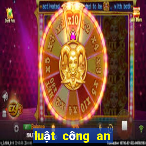 luật công an nhân dân 2014