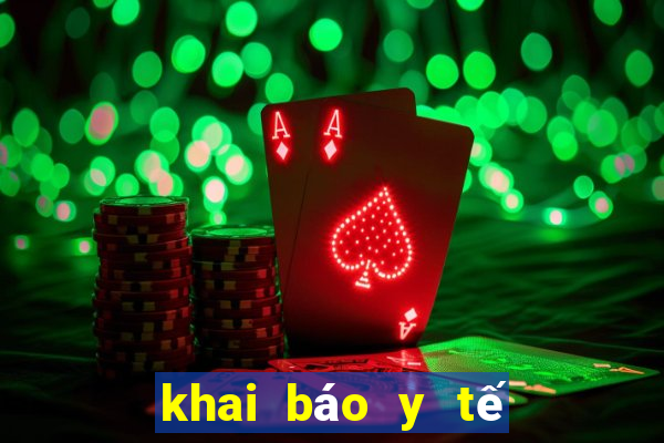 khai báo y tế điện tử