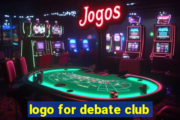 logo for debate club