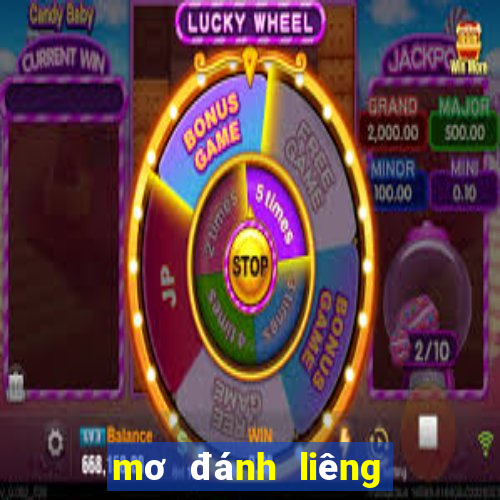 mơ đánh liêng đánh con gì