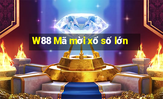 W88 Mã mời xổ số lớn