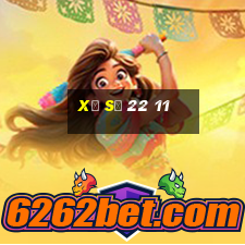 xổ số 22 11