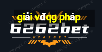 giải vđqg pháp