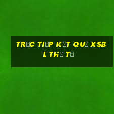 Trực tiếp kết quả XSBL thứ tư