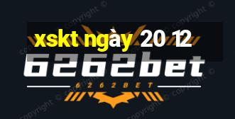 xskt ngày 20 12