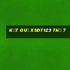 Kết quả XSDT123 Thứ 7