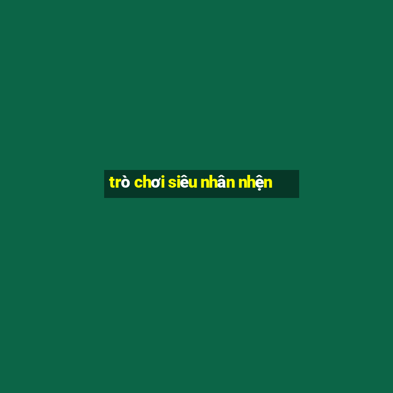 trò chơi siêu nhân nhện