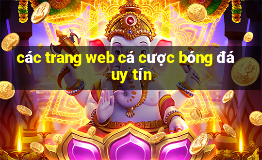 các trang web cá cược bóng đá uy tín