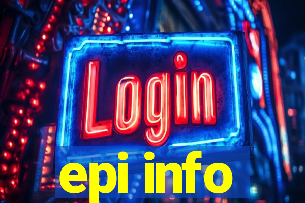 epi info