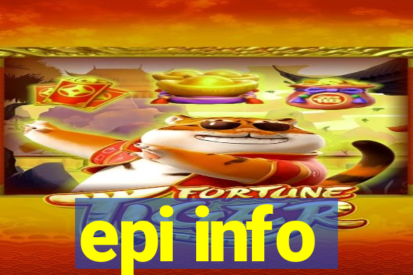 epi info