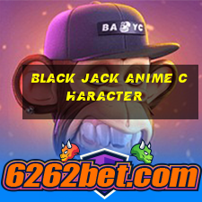 black jack anime character