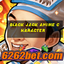 black jack anime character