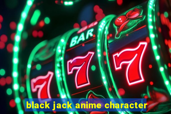 black jack anime character