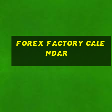 forex factory calendar