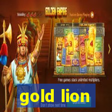 gold lion