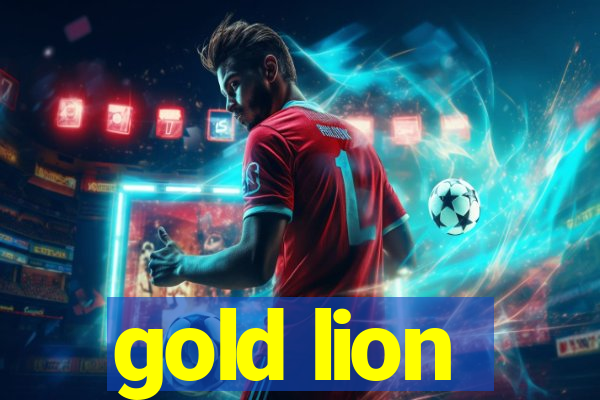 gold lion