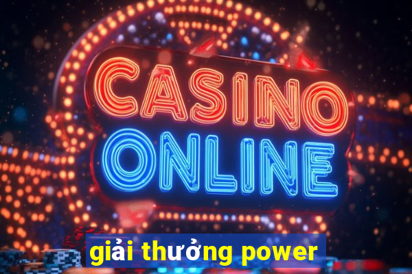 giải thưởng power