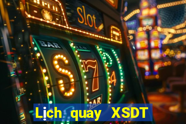 Lịch quay XSDT 6x36 Thứ 2