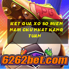 ket qua xo so mien nam chu nhat hang tuan