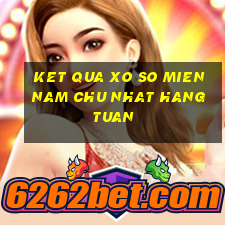 ket qua xo so mien nam chu nhat hang tuan