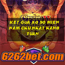 ket qua xo so mien nam chu nhat hang tuan