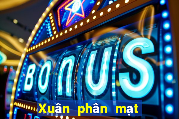 Xuân phân mạt chược ghép ba tấm