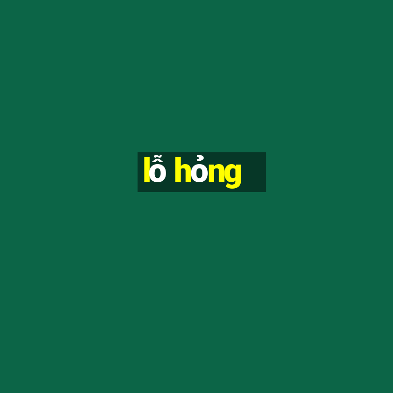 lỗ hỏng