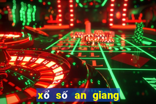 xổ số an giang ngày 27 tháng 1