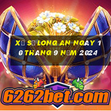 xổ số long an ngày 10 tháng 9 năm 2024