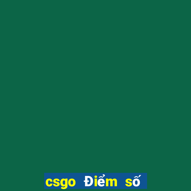 csgo Điểm số trang web