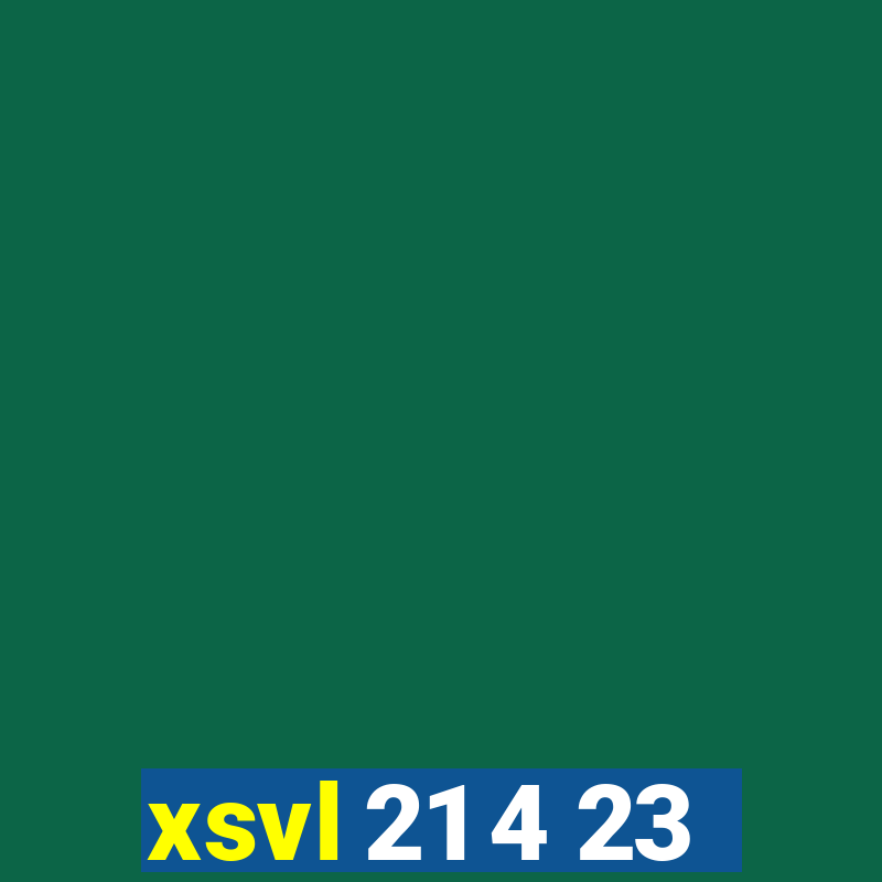 xsvl 21 4 23