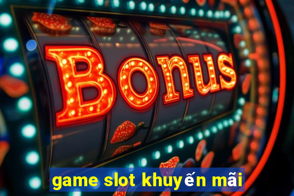 game slot khuyến mãi