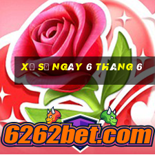 xổ số ngày 6 tháng 6