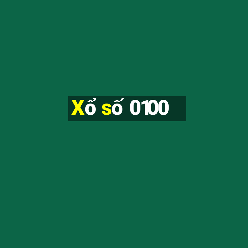 Xổ số 0100