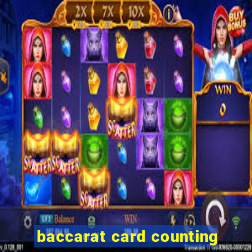 baccarat card counting