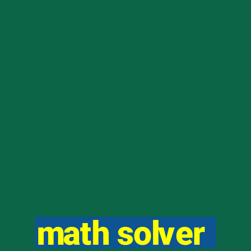 math solver