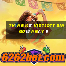 Thống kê vietlott Bingo18 ngày 9