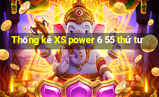 Thống kê XS power 6 55 thứ tư